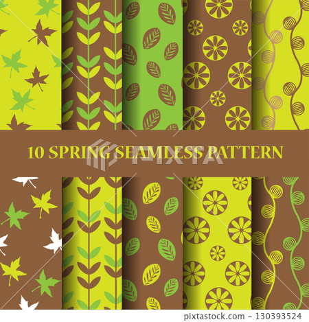 vector set of japanese maple leaves 130393524