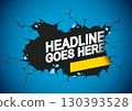breaking news words on black background 130393528