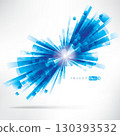 abstract background with blue lines 130393532