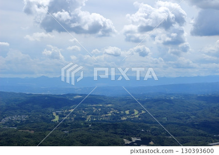 View from Mikuni-goe Observatory, Iga City, Mie Prefecture 130393600