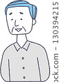 Smiley grandfather 130394215