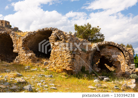 Remains of tombs in Necropolis of Anemurium 130394238