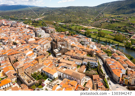 Drone photo of Plasencia, Spain Drone photo of Plasencia, Spain 130394247