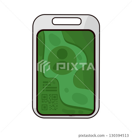 illustration of ID Card 130394513
