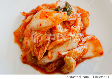 大白菜泡菜-韓國料理，傳統醃漬發酵食品 130395581