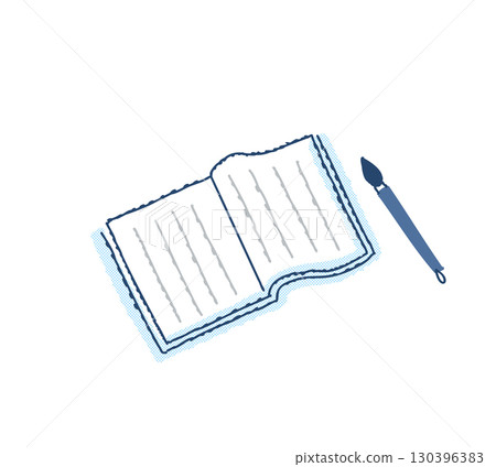 留言簿和筆 130396383