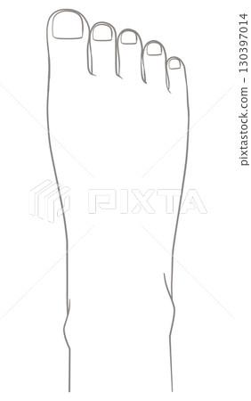 Right foot top 130397014