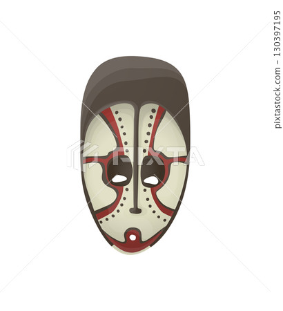 A tribal face mask 130397195