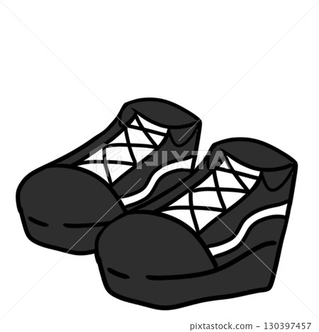 Sneakers shoes simple 130397457