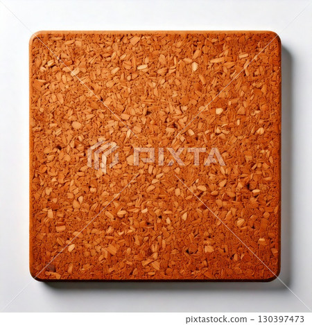 Natural cork board material 130397473