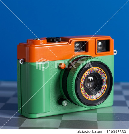 [AI-generated] Colorfully designed camera body 1158032 130397880