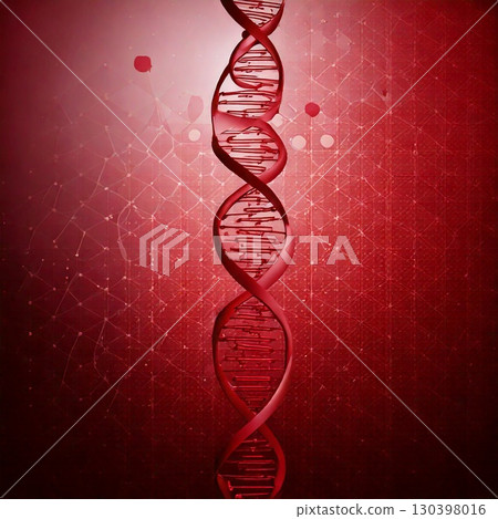 具有細胞和分子圖像的抽象科學背景 130398016
