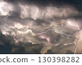 Thunder, lightning, live action 130398282
