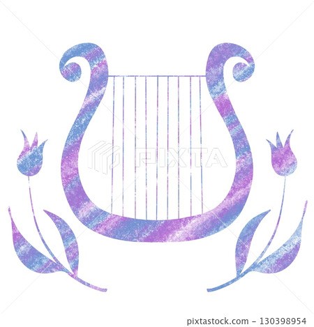 Harp and Flower 42 130398954