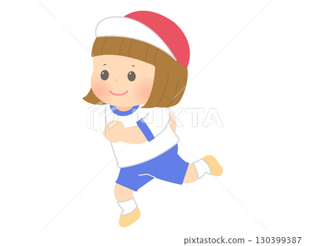 運動日_跑步女孩 2 130399387