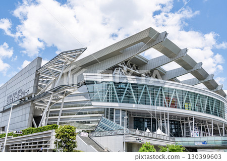 埼玉縣埼玉市陽光明媚的埼玉超級競技場 130399603