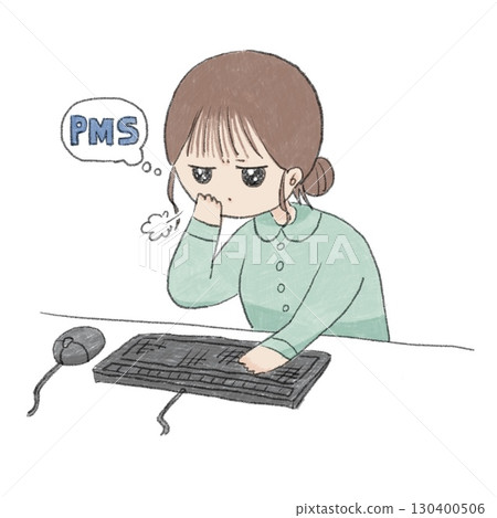 女性的擔憂：經前症候群 130400506