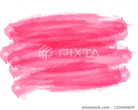 水彩風格粉紅筆觸背景 | 粉紅色，水彩，畫筆，背景 130400605