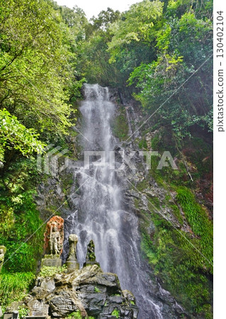 Ogi City Shimizu Falls (also known as Oren Falls) 130402104