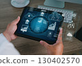 User flowchart and business analytics with cloud  130402570