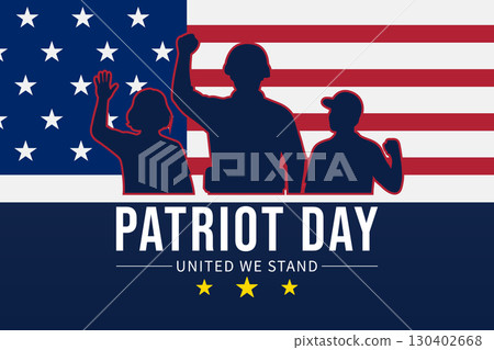 Patriot Day United We Stand Illustration Patriot Day United We Stand Illustration 130402668