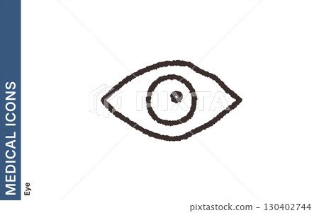 Eye simple icon 130402744