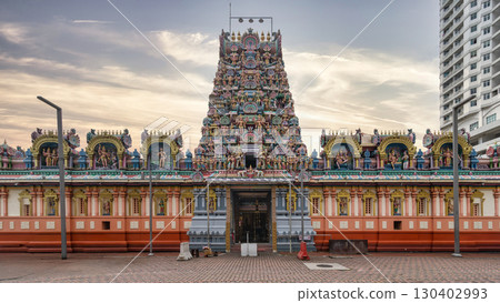 Ornate Sri Kandaswamy Kovil Hindu Temple, Kuala Lumpur, Malaysia Ornate Sri Kandaswamy Kovil Hindu Temple, Kuala Lumpur, Malaysia 130402993