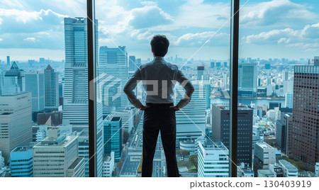 A symbol of determination and opportunity, an inspiration for business success 130403919