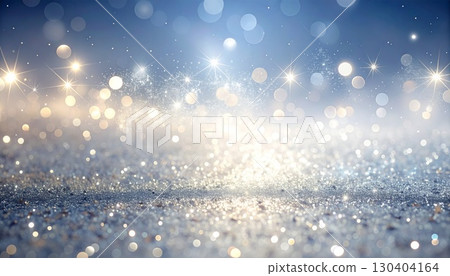 A fantastical background with soft blue bokeh and sparkle that can be used for Christmas, weddings, fashion, and cosmetics. 130404164