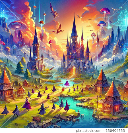 巫師活躍的奇幻世界 {20} 130404333