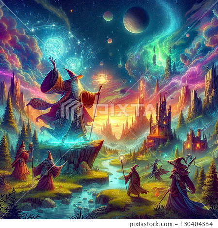 巫師活躍的奇幻世界 {21} 130404334