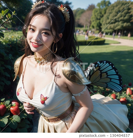 在旅遊景點玩cosplay!還有蝴蝶! 在旅遊景點玩cosplay!還有蝴蝶! 130404837