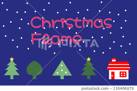 Snowy Christmas Night 130406878