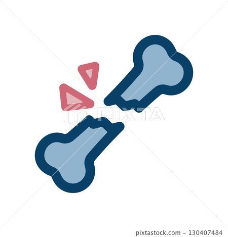 骨折圖示說明 130407484