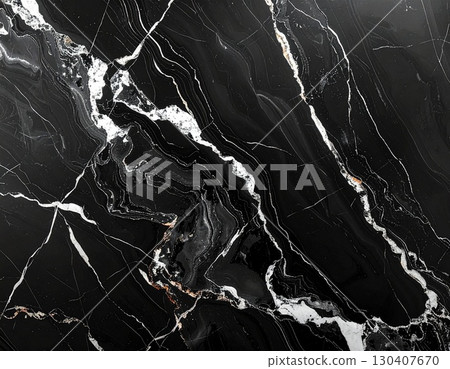 黑色大理石背景 130407670
