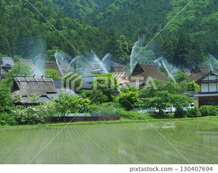 深山茅葺村同步放水 深山茅葺村同步放水 130407694