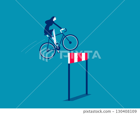 Business success. Profit of an organization or company 130408109