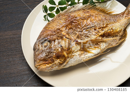 Grilled whole sea bream: a classic celebratory dish 130408185