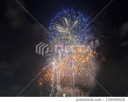 第50屆江戶川煙火大會的煙火 第50屆江戶川煙火大會的煙火 130409026