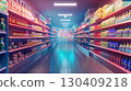Smart shelves, IoTenabled inventory management, 3D illustration, advanced retail concept, copy space for text, sharp focus and clear light , high clarity , super detail 130409218