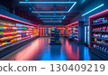 Smart shelves, IoTenabled inventory management, 3D illustration, advanced retail concept, copy space for text, sharp focus and clear light , high clarity , super detail 130409219