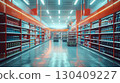 Smart shelves, IoTenabled inventory management, 3D illustration, advanced retail concept, copy space for text, sharp focus and clear light , high clarity , super detail 130409227