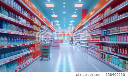 Smart shelves, IoTenabled inventory management, 3D illustration, advanced retail concept, copy space for text, sharp focus and clear light , high clarity , super detail Smart shelves, IoTenabled inventory management, 3D illustration, advanced retail concept, copy space for text, sharp focus and clear light , high clarity , super detail 130409230