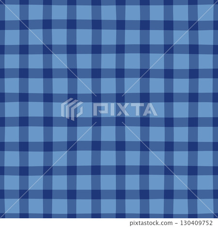 Buffalo check seamless pattern in three hand drawn blue shades for cozy flannel shirts, warm blankets and natural home textiles Buffalo check seamless pattern in three hand drawn blue shades for cozy flannel shirts, warm blankets and natural home textiles 130409752
