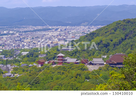 世界遺產清水寺與京都城市景觀 130410010