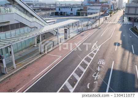 【磐城站】清晨的站前環島 130411077