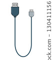 usb 電纜圖標 130411156