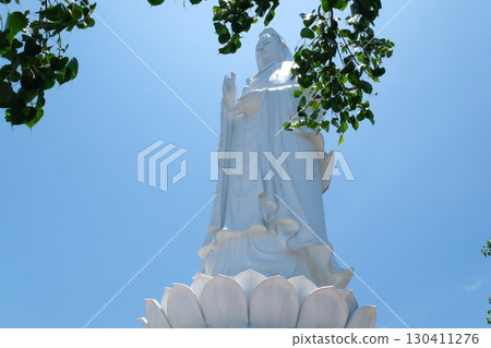 Lady Buddha statue at the Linh Ung Pagoda in Danang city in Vietnam 130411276