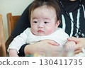 Grandmother and grandchild 130411735