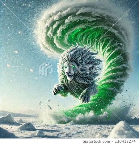 雪獅出現在冰雪世界 130412274